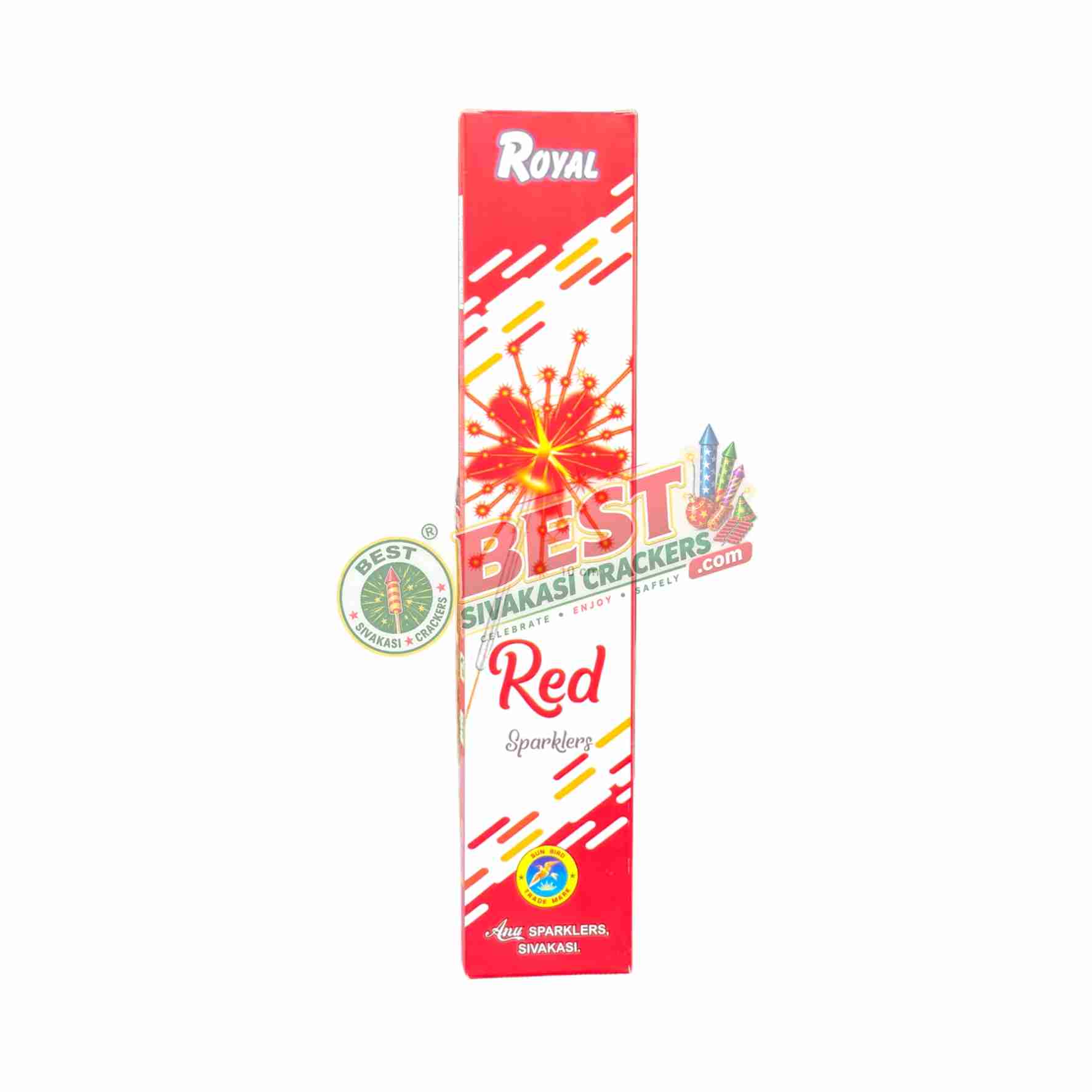 10 Cm Red Sparklers 