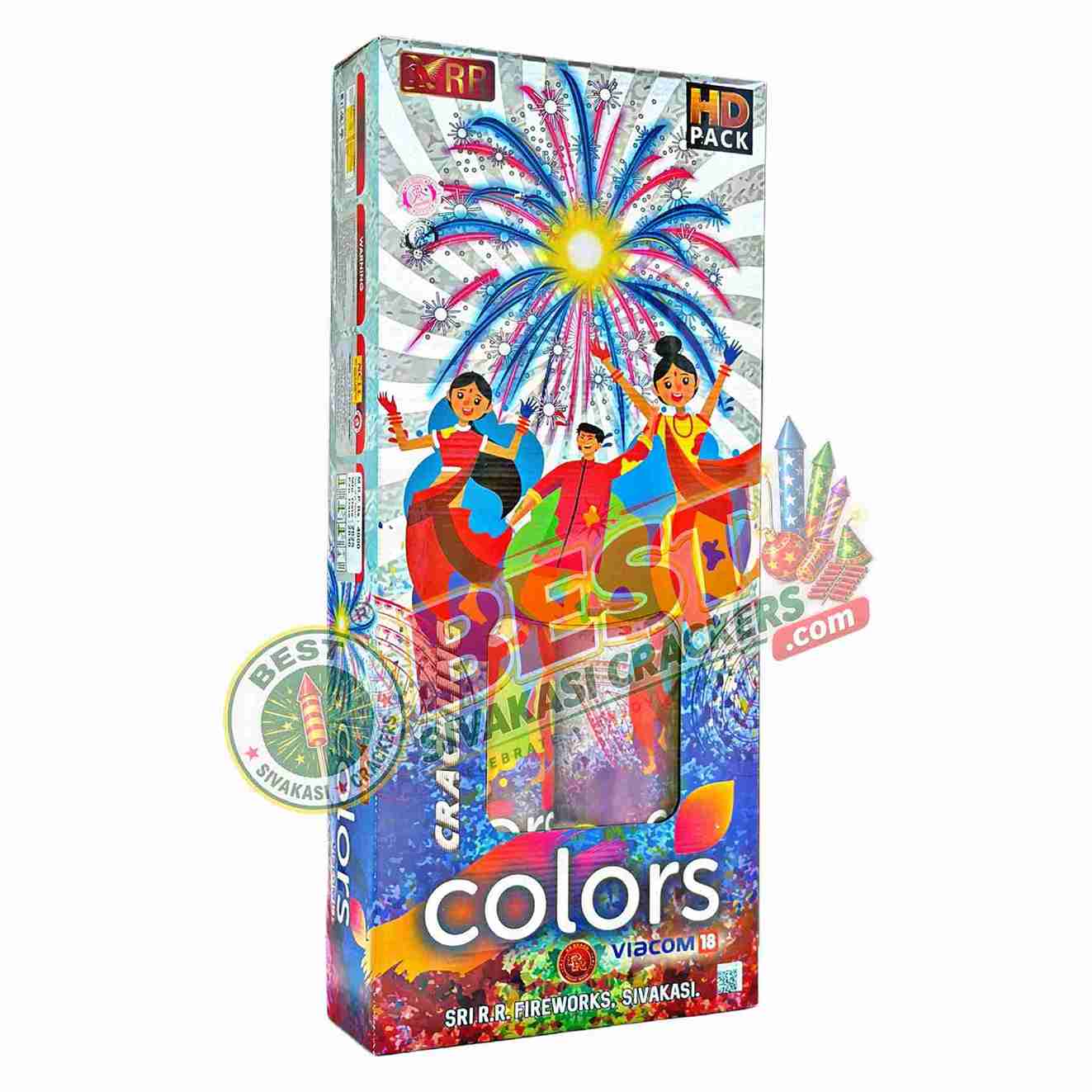5"Colours Crackers (Crackling)